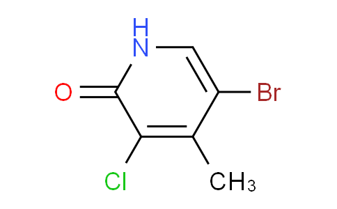 CAS No. 1799612-50-2, 5-bromo-3-chloro-4-methyl-1H-pyridin-2-one