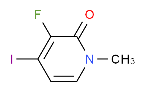 CAS No. 2052166-65-9, 3-fluoro-4-iodo-1-methylpyridin-2-one