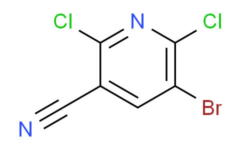 CAS No. 1823375-18-3, 5-bromo-2,6-dichloropyridine-3-carbonitrile