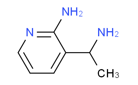 CAS No. 1270426-72-6, 3-(1-aminoethyl)pyridin-2-amine