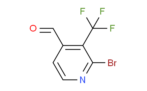 CAS No. 1227595-32-5, 2-bromo-3-(trifluoromethyl)pyridine-4-carbaldehyde