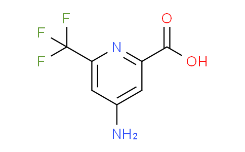 CAS No. 1060810-73-2, 4-amino-6-(trifluoromethyl)pyridine-2-carboxylic acid