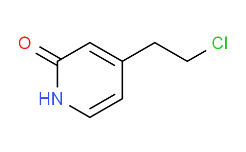 CAS No. 1314914-51-6, 4-(2-chloroethyl)-1H-pyridin-2-one