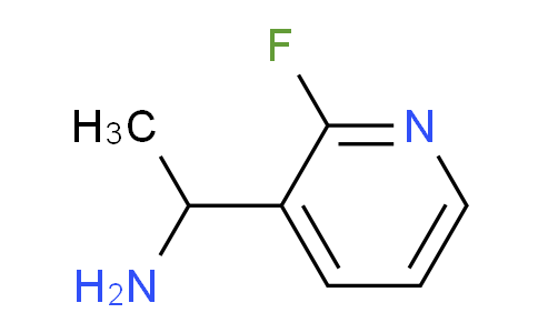 CAS No. 1270361-12-0, 1-(2-fluoropyridin-3-yl)ethanamine