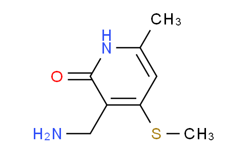 CAS No. 2326563-29-3, 3-(aminomethyl)-6-methyl-4-methylsulfanyl-1H-pyridin-2-one