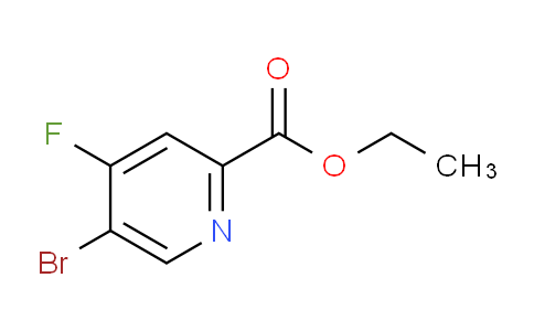 CAS No. 1805152-37-7, ethyl 5-bromo-4-fluoropyridine-2-carboxylate