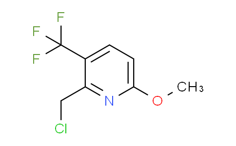 CAS No. 1807153-07-6, 2-(chloromethyl)-6-methoxy-3-(trifluoromethyl)pyridine