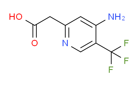 CAS No. 1807099-63-3, 2-[4-amino-5-(trifluoromethyl)pyridin-2-yl]acetic acid