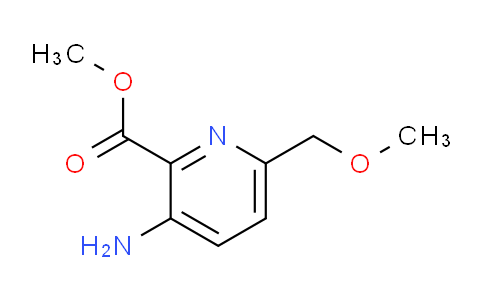 CAS No. 1352200-98-6, methyl 3-amino-6-(methoxymethyl)pyridine-2-carboxylate