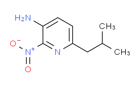 CAS No. 1876220-55-1, 6-(2-methylpropyl)-2-nitropyridin-3-amine