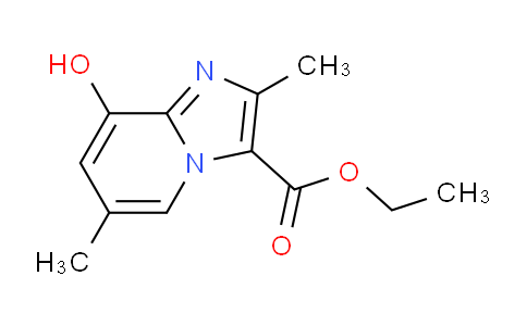 CAS No. 1609082-35-0, ethyl 8-hydroxy-2,6-dimethylimidazo[1,2-a]pyridine-3-carboxylate