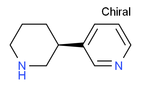 CAS No. 1336393-19-1, 3-[(3S)-piperidin-3-yl]pyridine