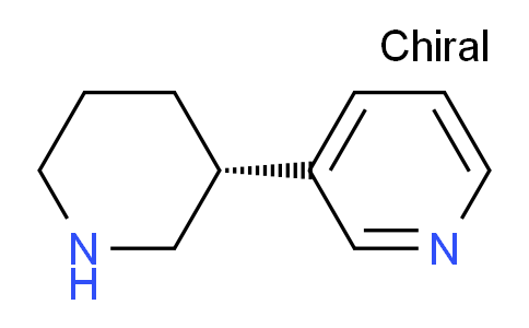CAS No. 1335415-47-8, 3-[(3R)-piperidin-3-yl]pyridine