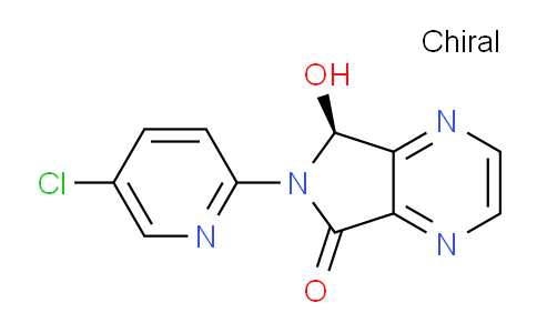CAS No. 1400787-78-1, (7S)-6-(5-chloropyridin-2-yl)-7-hydroxy-7H-pyrrolo[3,4-b]pyrazin-5-one