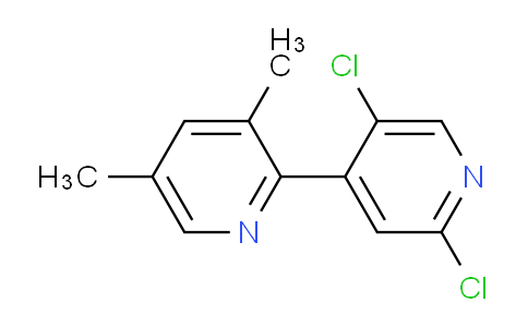 CAS No. 1373615-78-1, 2,5-dichloro-4-(3,5-dimethylpyridin-2-yl)pyridine