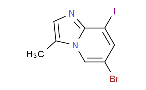 CAS No. 2172078-81-6, 6-bromo-8-iodo-3-methylimidazo[1,2-a]pyridine