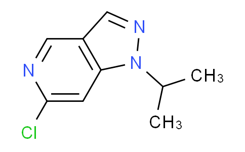 CAS No. 1643499-73-3, 6-chloro-1-propan-2-ylpyrazolo[4,3-c]pyridine