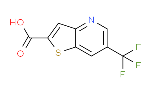 CAS No. 253315-25-2, 6-(trifluoromethyl)thieno[3,2-b]pyridine-2-carboxylic acid