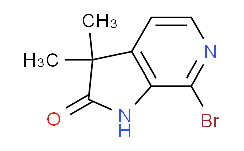 CAS No. 2227205-08-3, 7-bromo-3,3-dimethyl-1H,2H,3H-pyrrolo[2,3-c]pyridin-2-one