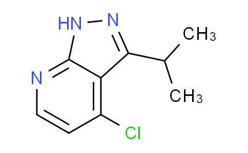 CAS No. 1260535-94-1, 4-chloro-3-(propan-2-yl)-1H-pyrazolo[3,4-b]pyridine