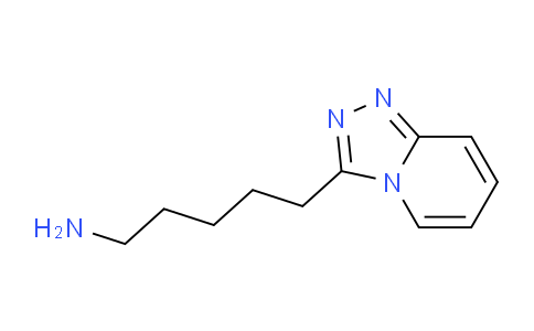 CAS No. 1016835-11-2, 5-{[1,2,4]triazolo[4,3-a]pyridin-3-yl}pentan-1-amine