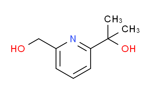 CAS No. 933791-33-4, 2-[6-(hydroxymethyl)pyridin-2-yl]propan-2-ol