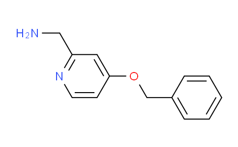 CAS No. 910094-97-2, (4-phenylmethoxypyridin-2-yl)methanamine
