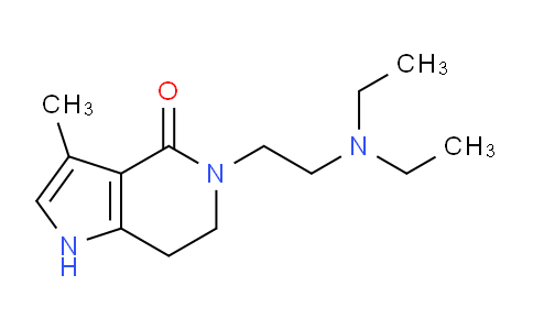 CAS No. 945381-60-2, 5-[2-(diethylamino)ethyl]-3-methyl-6,7-dihydro-1H-pyrrolo[3,2-c]pyridin-4-one