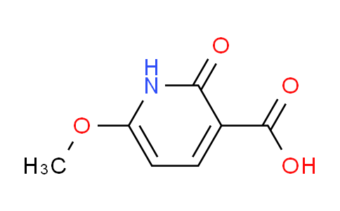 CAS No. 410090-04-9, 6-methoxy-2-oxo-1H-pyridine-3-carboxylic acid