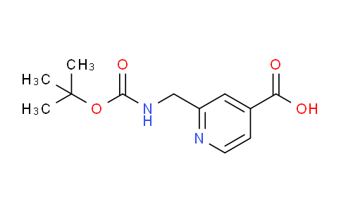 CAS No. 473924-63-9, 2-[[(2-methylpropan-2-yl)oxycarbonylamino]methyl]pyridine-4-carboxylic acid