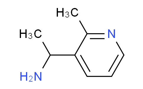 CAS No. 870063-67-5, 1-(2-methylpyridin-3-yl)ethanamine