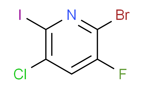 CAS No. 514798-09-5, 2-bromo-5-chloro-3-fluoro-6-iodopyridine