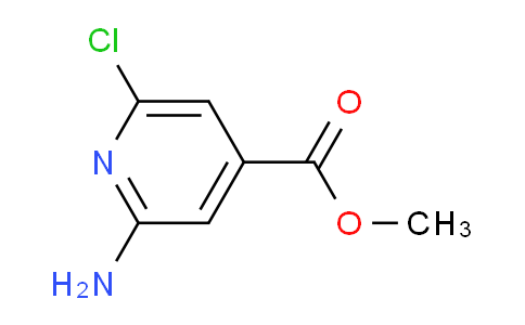 CAS No. 1005508-80-4, methyl 2-amino-6-chloropyridine-4-carboxylate