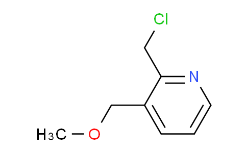 CAS No. 100716-57-2, 2-(chloromethyl)-3-(methoxymethyl)pyridine
