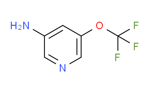 CAS No. 1361856-17-8, 3-Pyridinamine, 5-(trifluoromethoxy)-