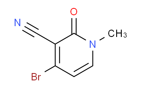 CAS No. 1823355-45-8, 4-bromo-1-methyl-2-oxopyridine-3-carbonitrile