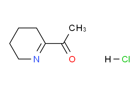 CAS No. 27300-28-3, 1-(2,3,4,5-tetrahydropyridin-6-yl)ethanone;hydrochloride