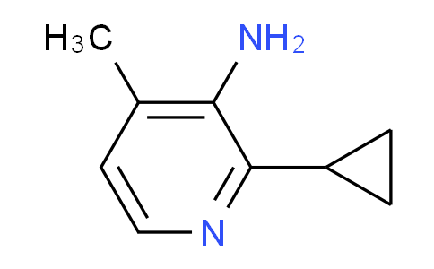 CAS No. 1211399-76-6, 2-cyclopropyl-4-methylpyridin-3-amine