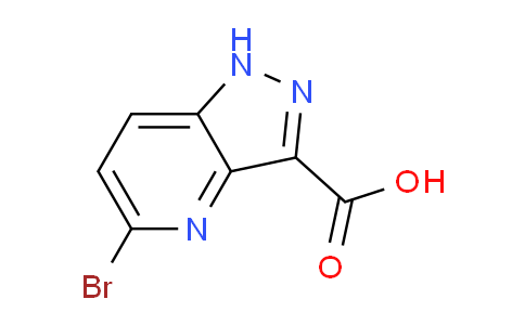 CAS No. 1884502-13-9, 5-bromo-1H-pyrazolo[4,3-b]pyridine-3-carboxylic acid