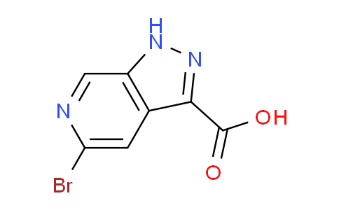 CAS No. 2089651-75-0, 1H-Pyrazolo[3,4-c]pyridine-3-carboxylic acid, 5-bromo-