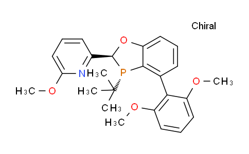 CAS No. 2003230-67-7, 2-((2S,3S)-3-(tert-butyl)-4- (2,6-dimethoxyphenyl)-2,3- dihydrobenzo[d][1,3]oxaph osphol-2-yl)-6- methoxypyridine