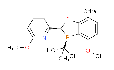 CAS No. 1542796-16-6, 2-((2R,3R)-3-(tert-butyl)-4- methoxy-2,3- dihydrobenzo[d][1,3]oxaph osphol-2-yl)-6- methoxypyridine