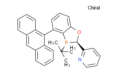 CAS No. 1542796-14-4, 2-((2R,3R)-4-(anthracen-9-yl)-3-(tert-butyl)-2,3- dihydrobenzo[d][1,3]oxaph osphol-2-yl)pyridine