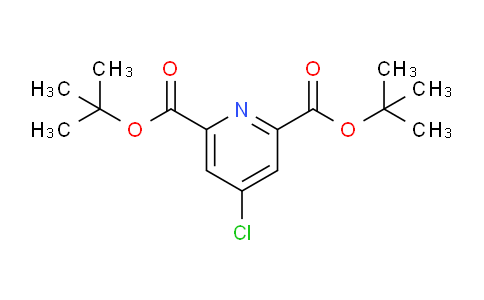 CAS No. 638128-19-5, ditert-butyl 4-chloropyridine-2,6-dicarboxylate
