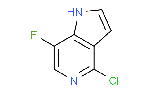 CAS No. 2173998-62-2, 4-chloro-7-fluoro-1H-pyrrolo[3,2-c]pyridine