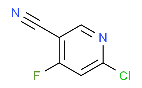 CAS No. 1256820-16-2, 6-chloro-4-fluoropyridine-3-carbonitrile