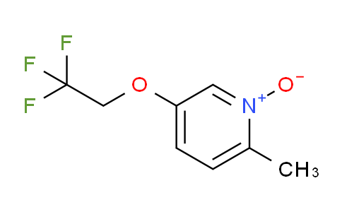 CAS No. 953780-28-4, 2-methyl-1-oxido-5-(2,2,2-trifluoroethoxy)pyridin-1-ium