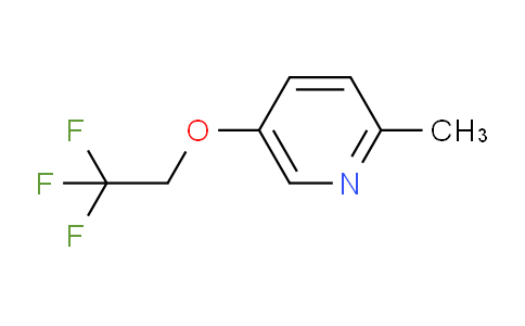 CAS No. 864263-61-6, 2-methyl-5-(2,2,2-trifluoroethoxy)pyridine
