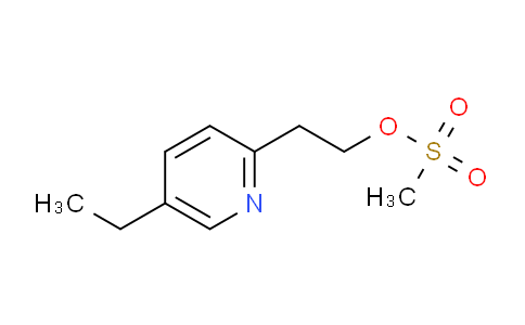 CAS No. 144809-26-7, 2-(5-ethylpyridin-2-yl)ethyl methanesulfonate
