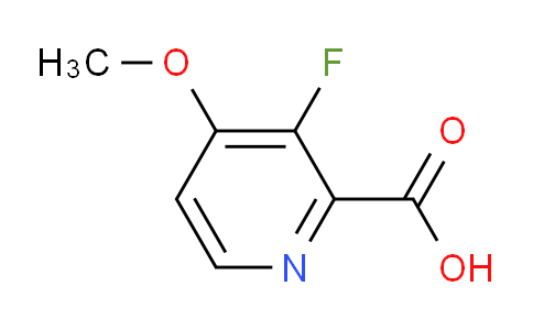 CAS No. 1256810-60-2, 3-Fluoro-4-methoxypicolinic acid